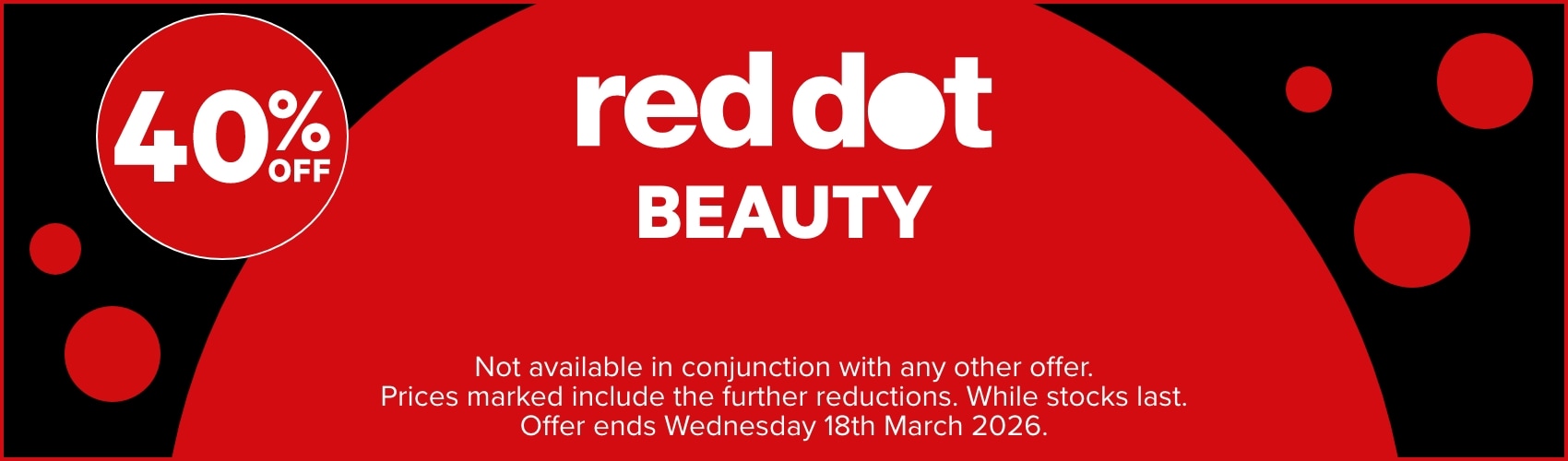 40% OFF Red Dot Beauty
