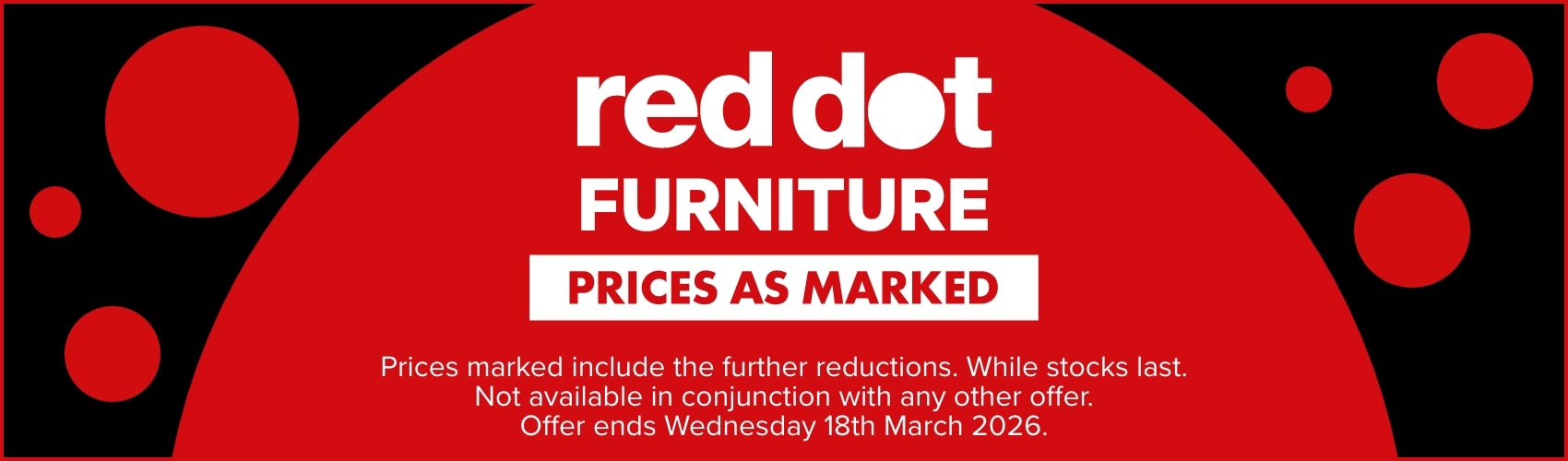 Red Dot Furniture Prices As Marked