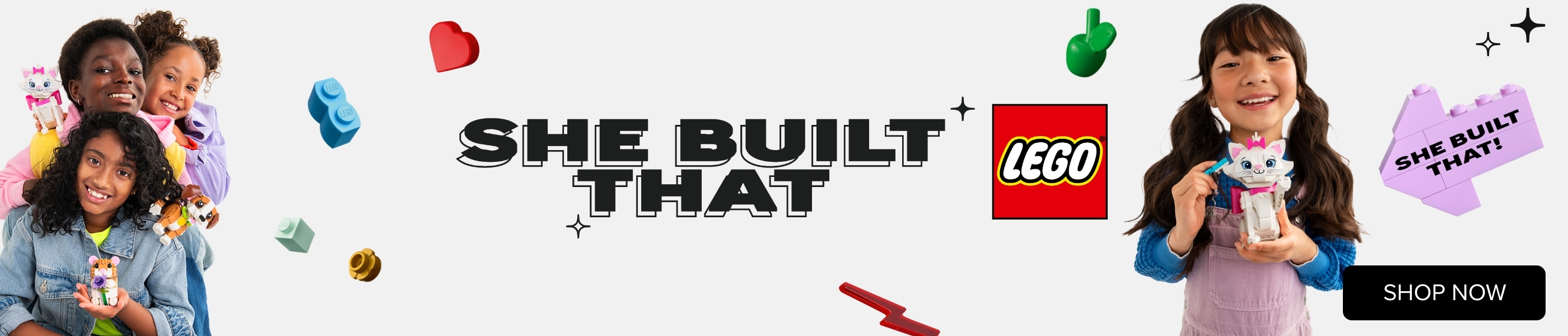 Lego She Built That Campaign