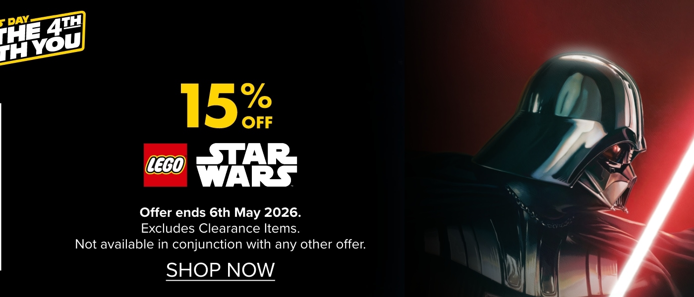 15% OFF LEGO Star Wars