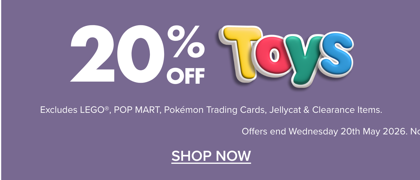 20% OFF Toys