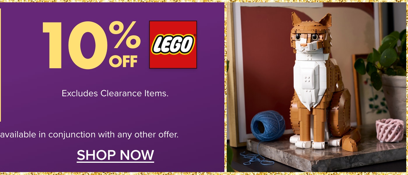 10% OFF LEGO&reg;