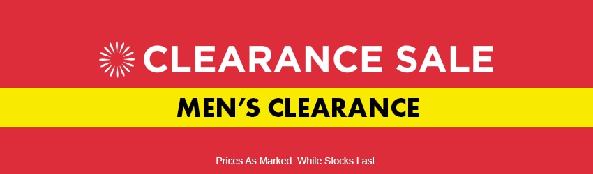 Men's Clearance Sale