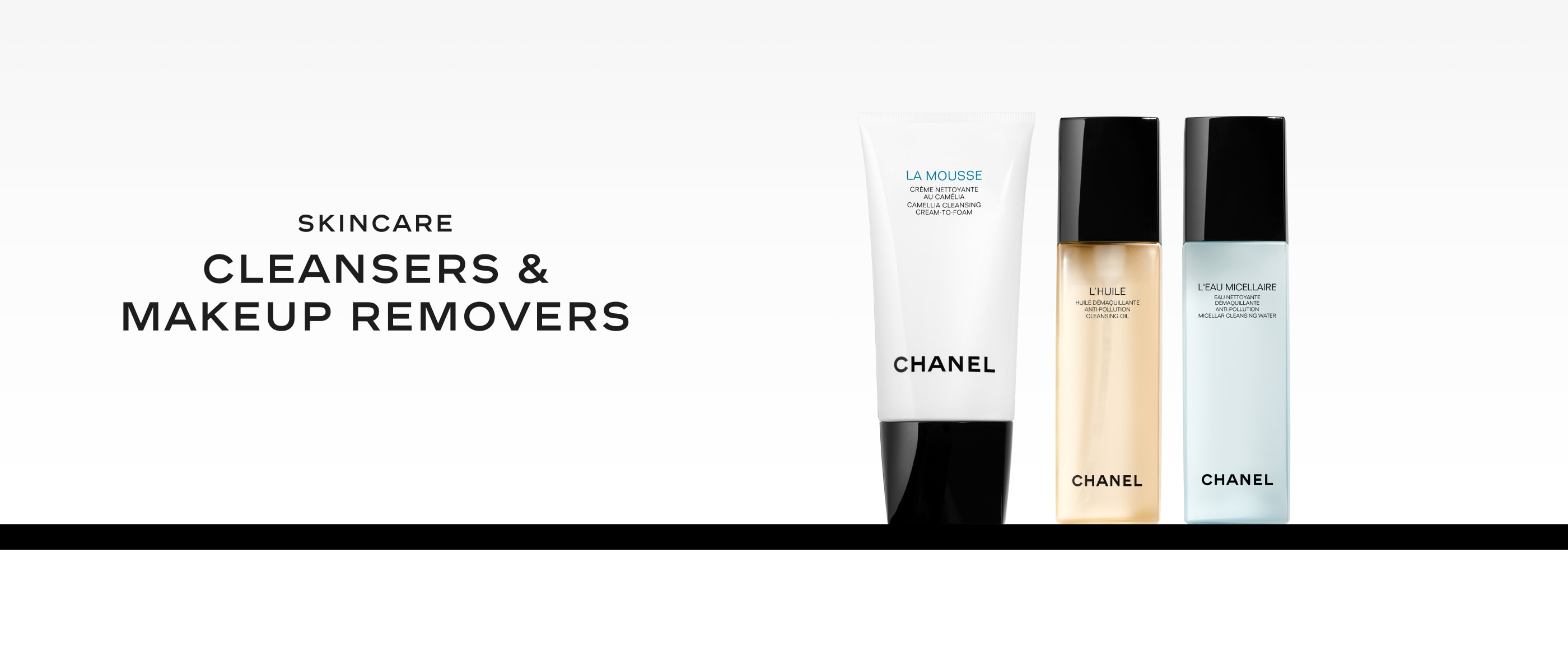 Skincare Cleansers & Makeup Removers