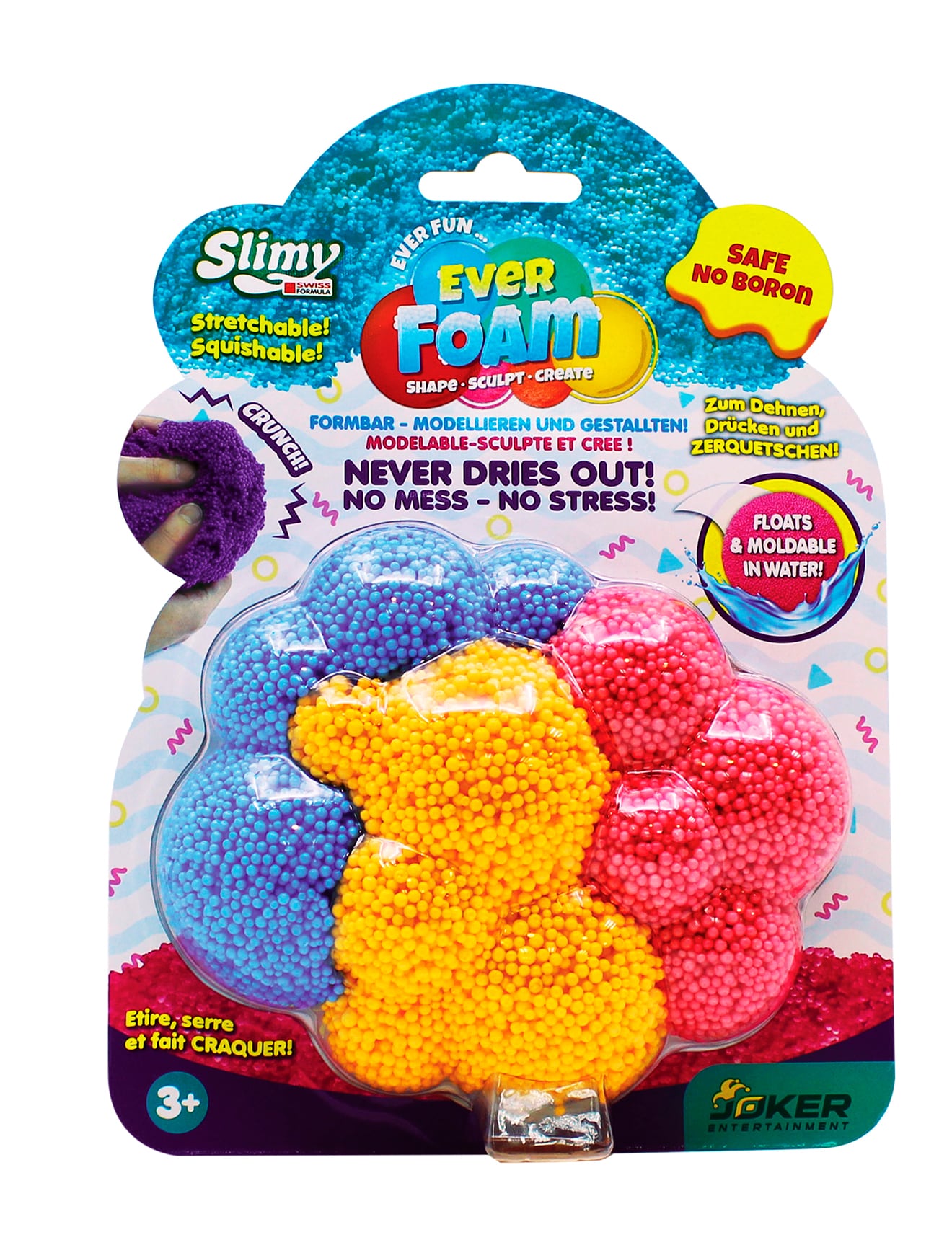 Slimy Ever Foam Cloud 3 Colour, Assorted product photo