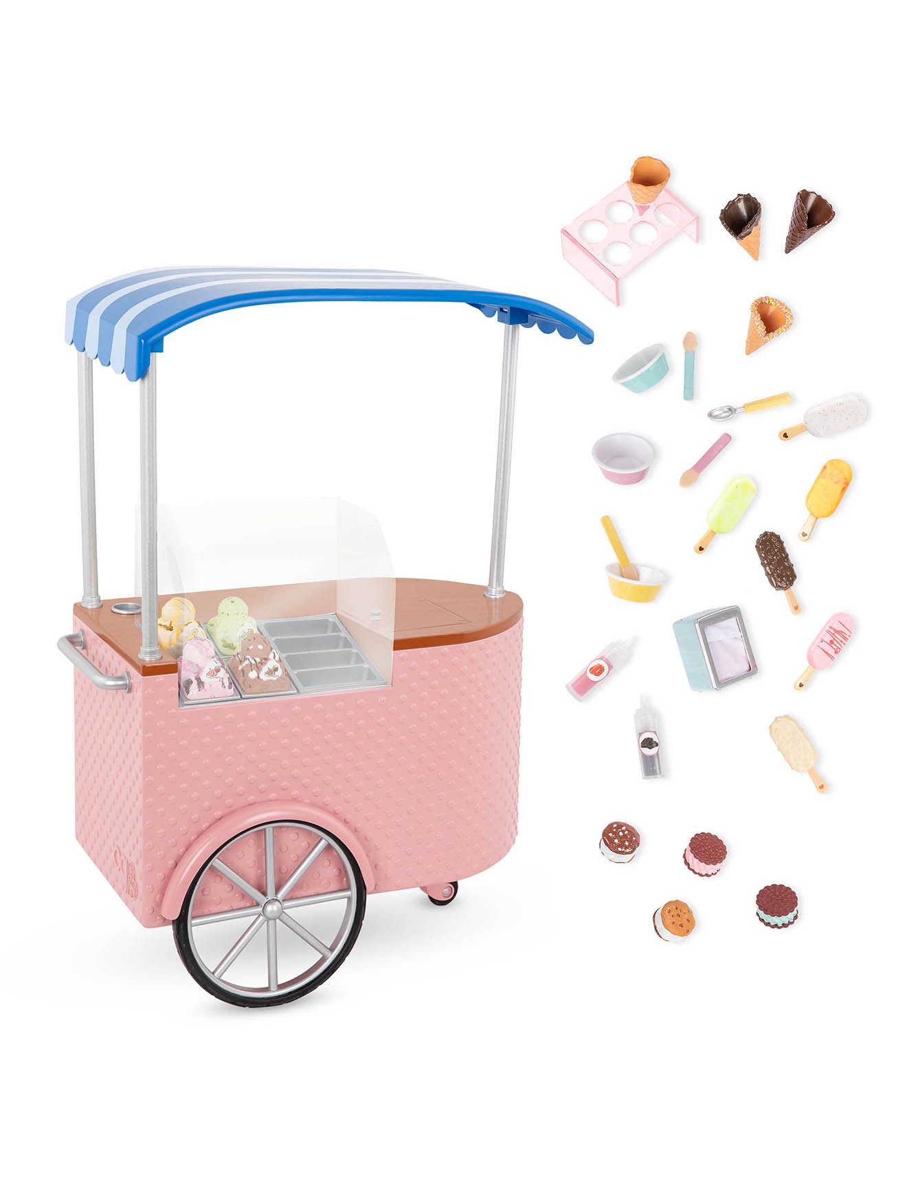 Our Generation Ice Cream Cart product photo View 02 S