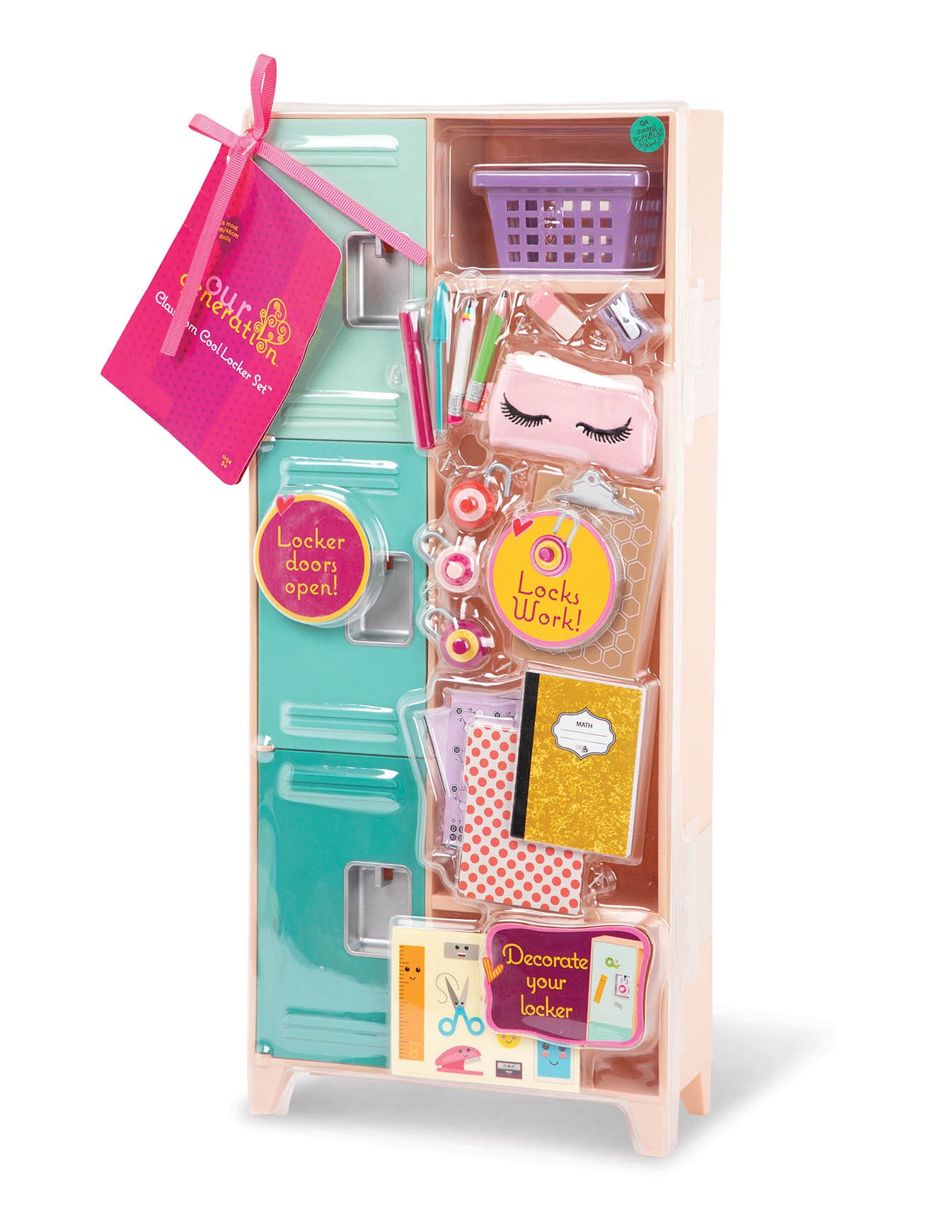 Our Generation Deluxe School Locker product photo