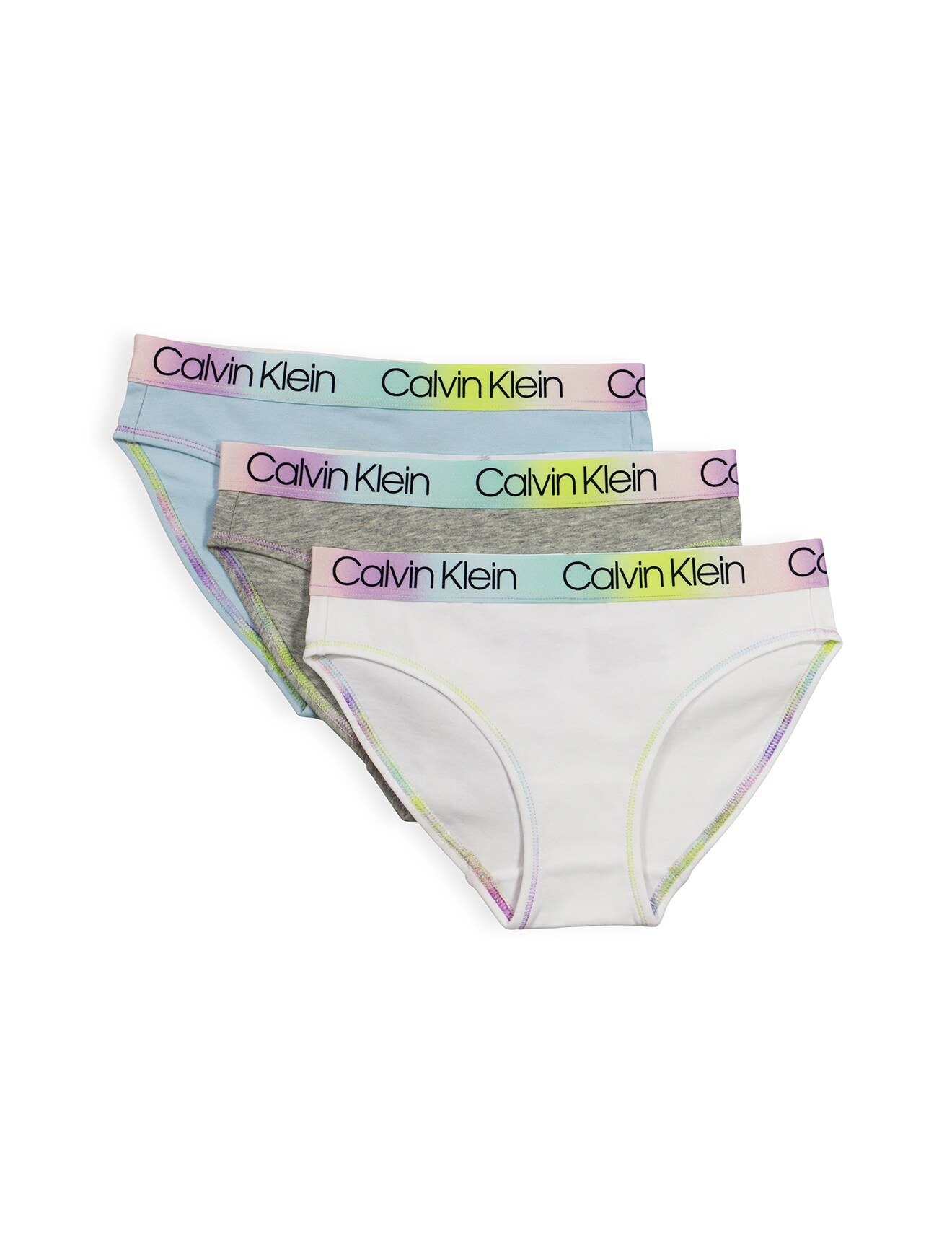 Calvin Klein Bikini Brief, 3-Pack, Rainbow - Underwear