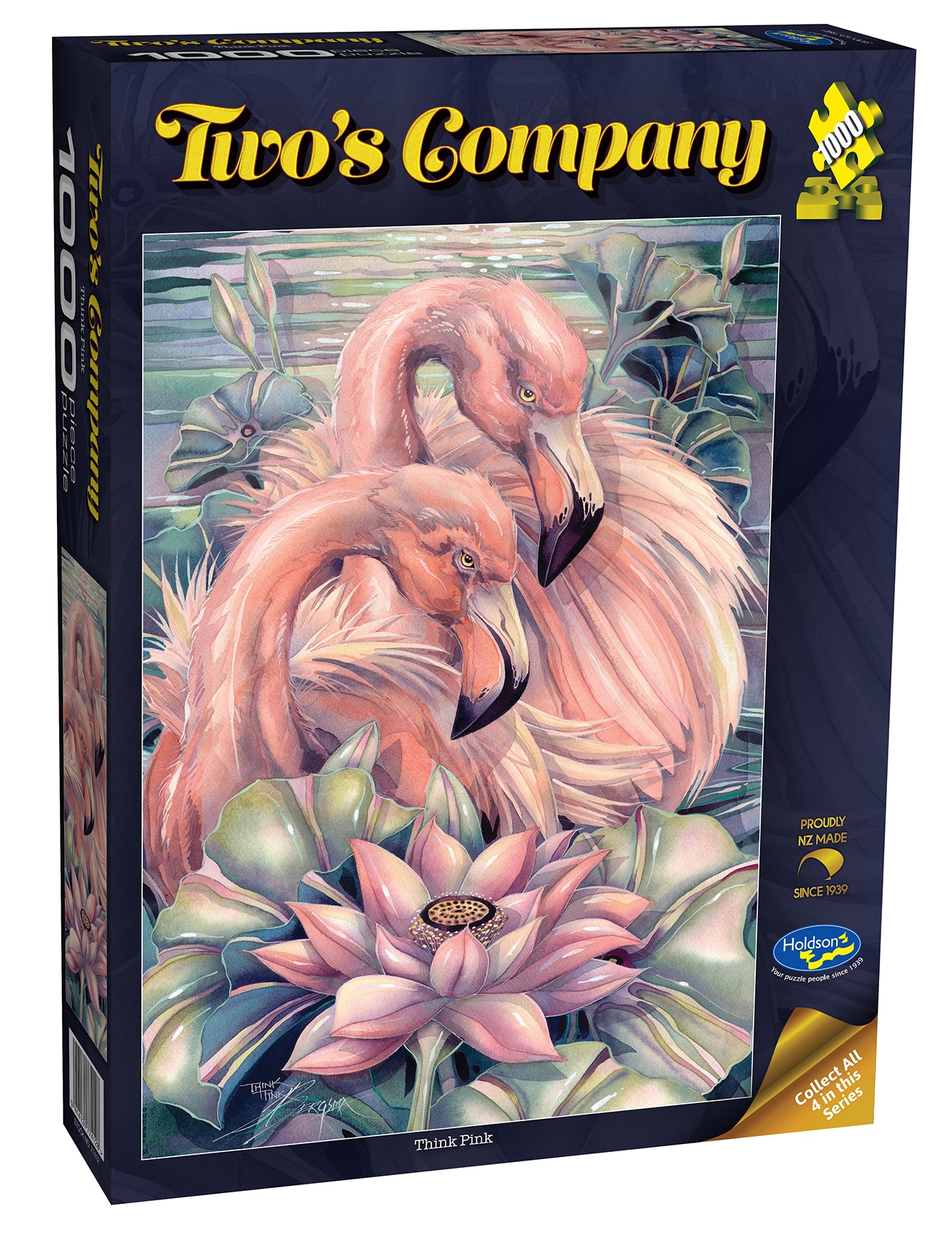 Puzzles Twos Company Think Pink 1000-piece Puzzle product photo