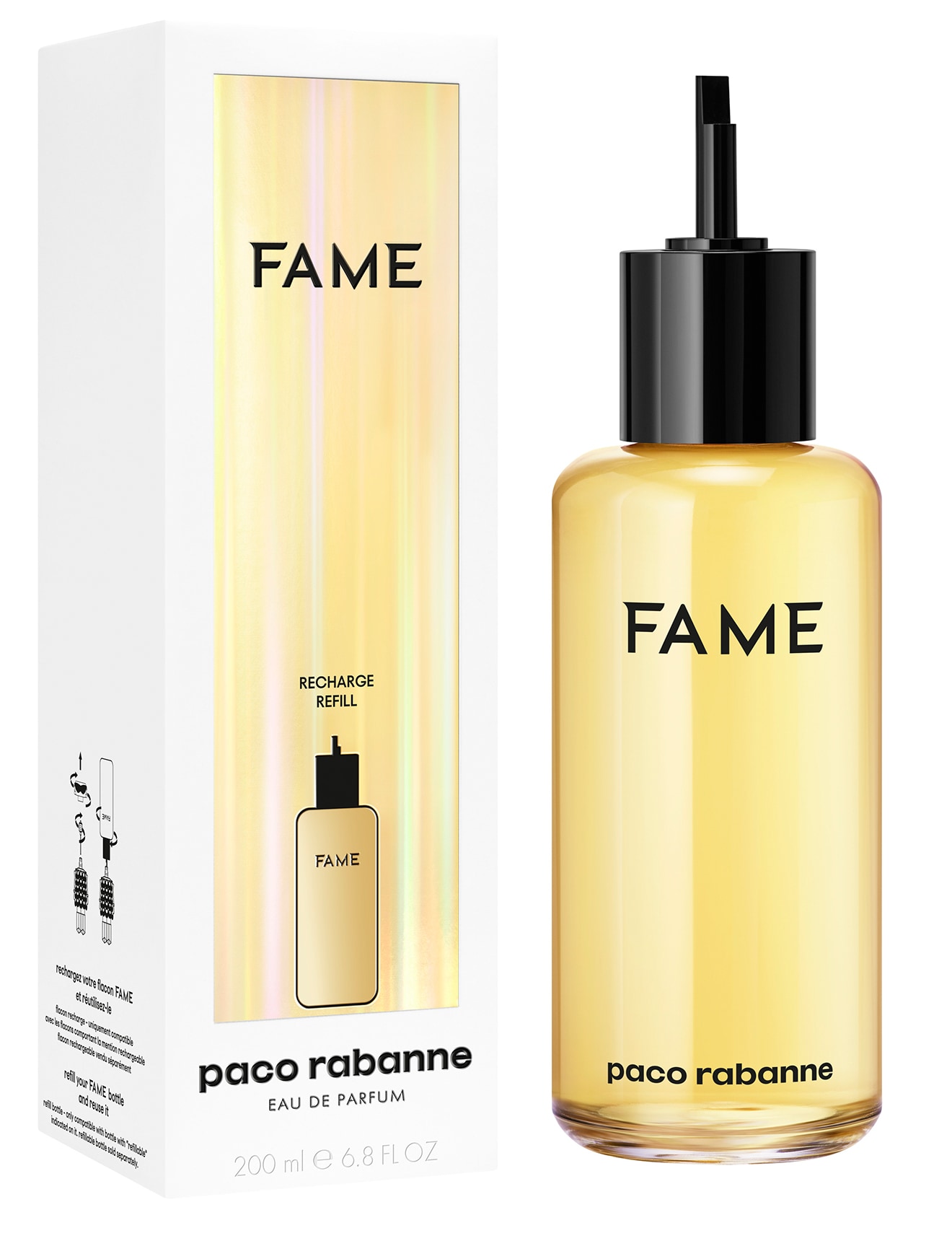 Rabanne FAME EDP Refill, 200ml product photo View 02 S