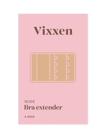 Vixxen 4 Hook Bra Extender Beige product photo