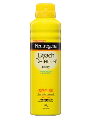 Neutrogena Beach Defence Spray SPF50, 184g product photo