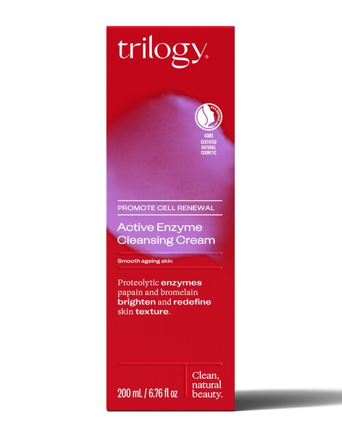 Trilogy Active Enzyme Cleansing Cream, 200ml product photo View 03 L