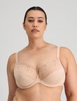 Fayreform Coral Underwire Bra, Latte, C-G product photo