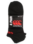Canterbury Trainer Liner Sock, 4-Pack product photo