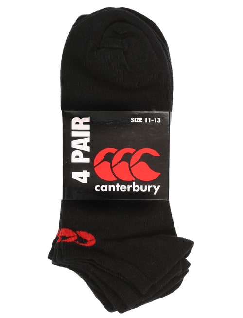Canterbury Trainer Liner Sock, 4-Pack product photo
