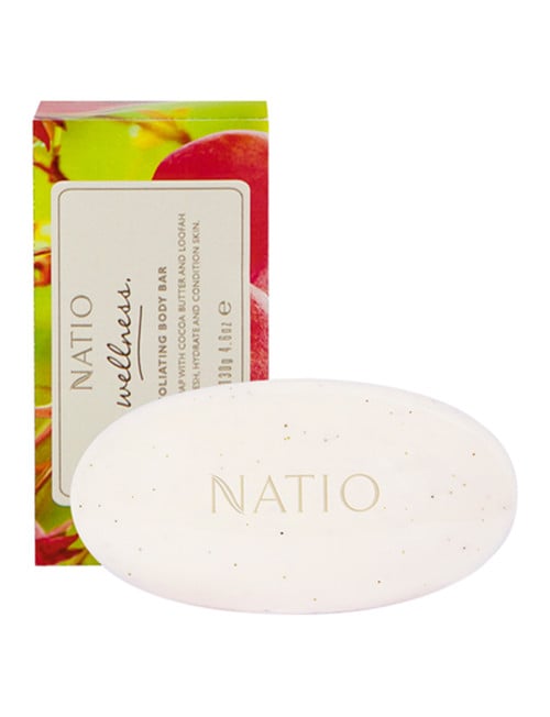 Natio Wellness Exfoliating Body Bar, 130g product photo