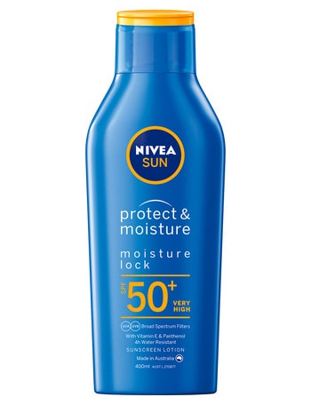 Nivea Protect & Moisture Moisturising Sunscreen Lotion, SPF50+, 400ml product photo