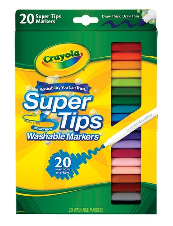 Crayola Washable Super Tips Markers product photo