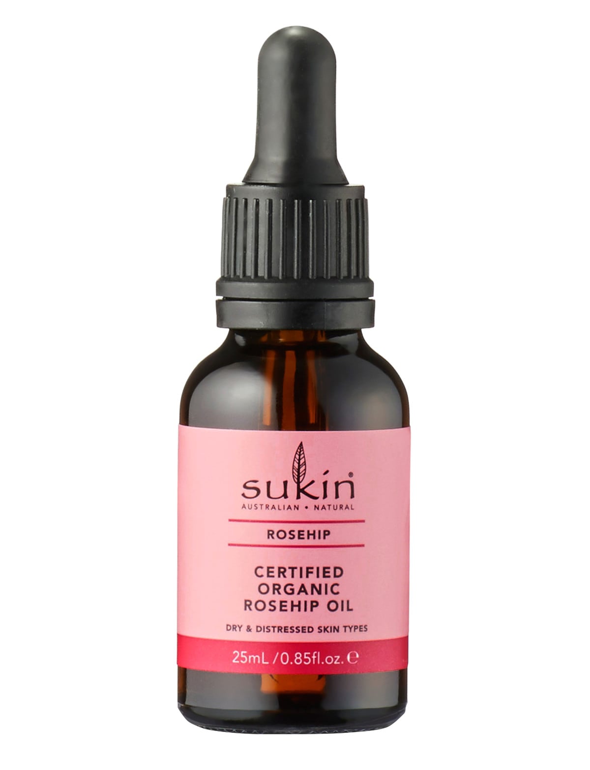 Sukin Organic Rosehip Oil, 25ml - Moisturisers, Serums & Anti-aging