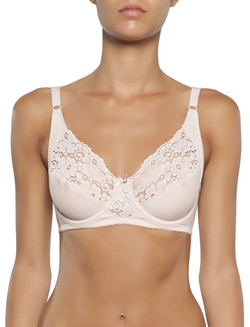 Caprice Cotton 025 Underwire Bra, Biscuit product photo