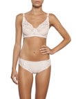 Caprice Cotton 025 Underwire Bra, Biscuit product photo View 03 S
