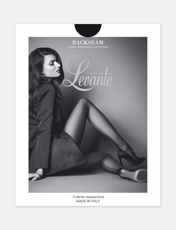Levante Backseam Tights, Nero product photo
