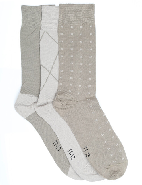 Harlequin Diagonal Sock, 3-Pack product photo