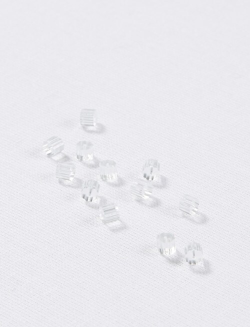 Earsense Earring Stoppers, Clear product photo