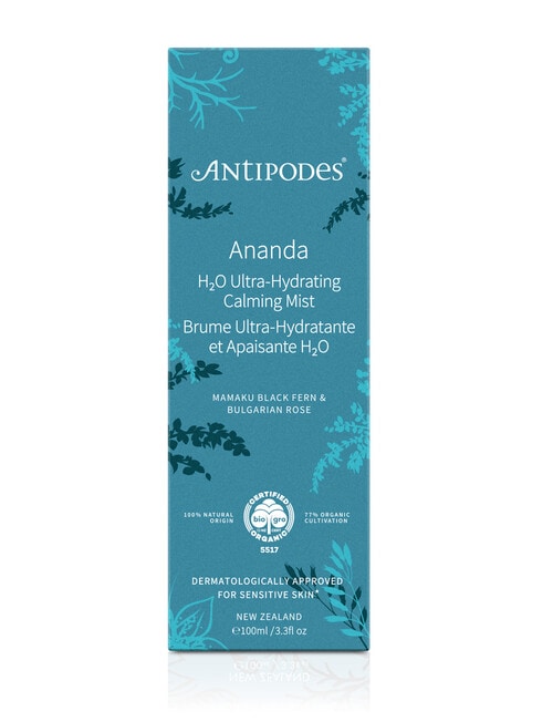 Antipodes Ananda H2O Ultra-Hydrating Calming Mist, 100ml product photo View 03 L