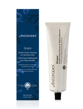 Antipodes Grace Gentle Cream Cleanser for Sensitive Skin, 120ml product photo