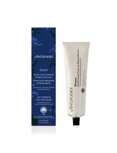 Antipodes Grace Gentle Cream Cleanser & Makeup Remover, 120ml product photo