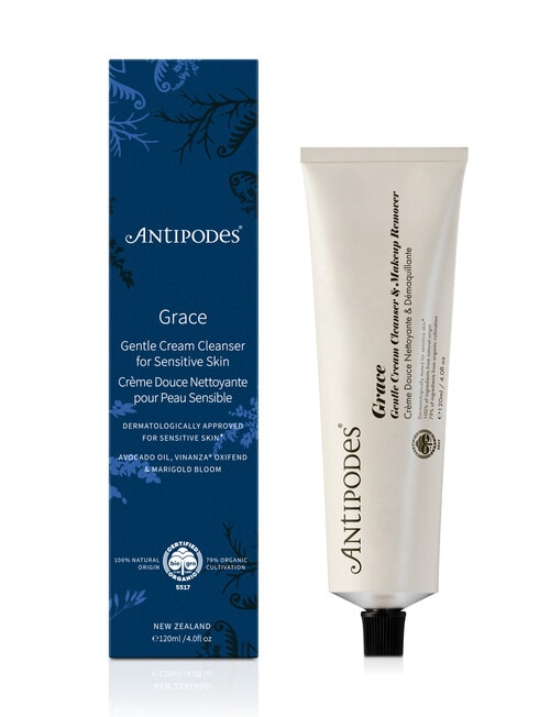 Antipodes Grace Gentle Cream Cleanser for Sensitive Skin, 120ml product photo