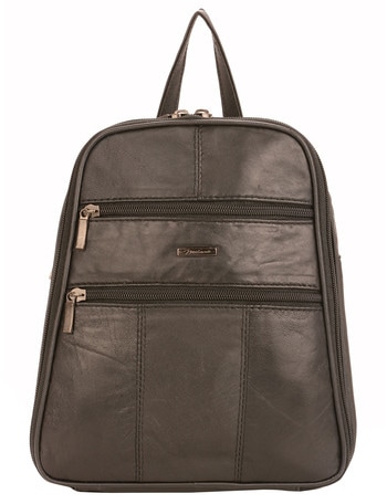Milano Patch Backpack, Black product photo