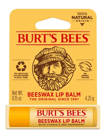 Burts Bees Lip Balm, Beeswax product photo