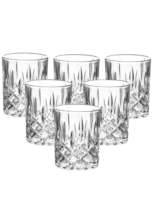 Bohemia Sheffield Whiskey Glasses, Set of 6 product photo View 02 L