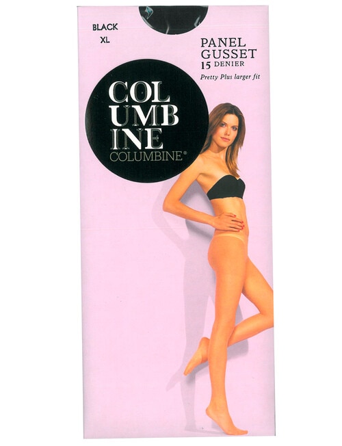 Columbine Panel Gusset, 15 Denier Pantyhose product photo
