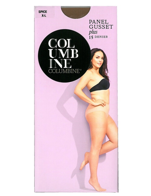 Columbine Panel Gusset, 15 Denier Pantyhose product photo