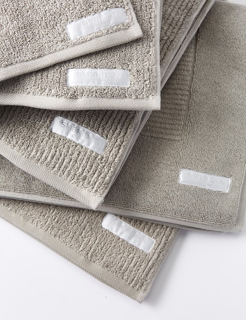 Sheridan Living Textures Towel Range, Ash product photo View 02 L
