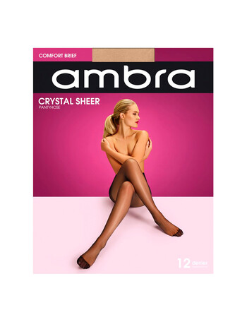 Ambra Crystal Sheer Tight, 12 Denier, Natural product photo