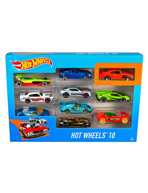 Hot Wheels 10-Pack Vehicles, Assorted - Cars, Trucks & Remote Control