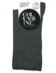 Columbine Merino Wool Comfort Top Sock product photo