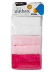 Mum 2 Mum Face Washers, 6-Pack, Pink product photo View 02 S