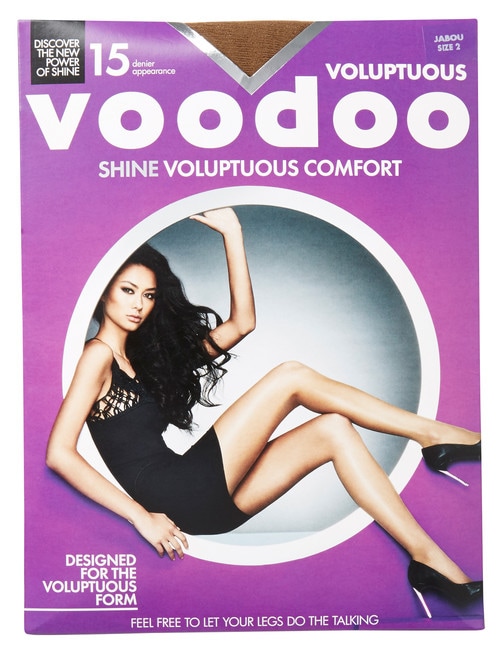 Voodoo Voluptuous Shine Pantyhose, 15 Denier product photo