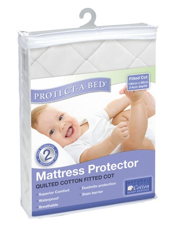 Protect-A-Bed Quilted Cot Mattress Protector product photo