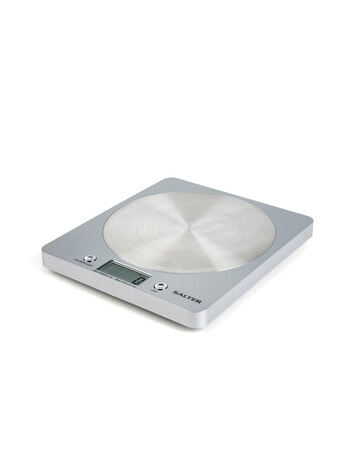 Salter Electronic Disc Scales, Silver product photo