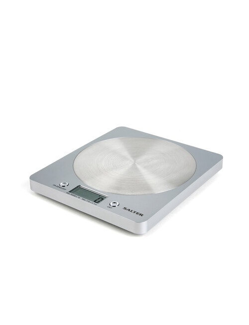 Salter Electronic Disc Scales, Silver product photo