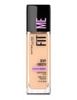 Maybelline Fit Me Dewy + Smooth Foundation Makeup SPF18, 30 ml product photo