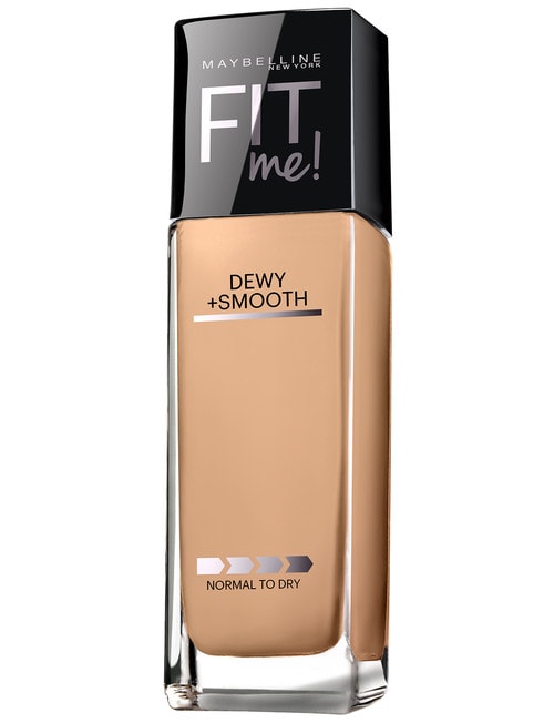 Maybelline Fit Me Foundation Liquid Dewy & Smooth in Natural Beige, 30 ml product photo