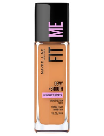 Maybelline Fit Me Dewy + Smooth Foundation Makeup SPF18, 30 ml product photo